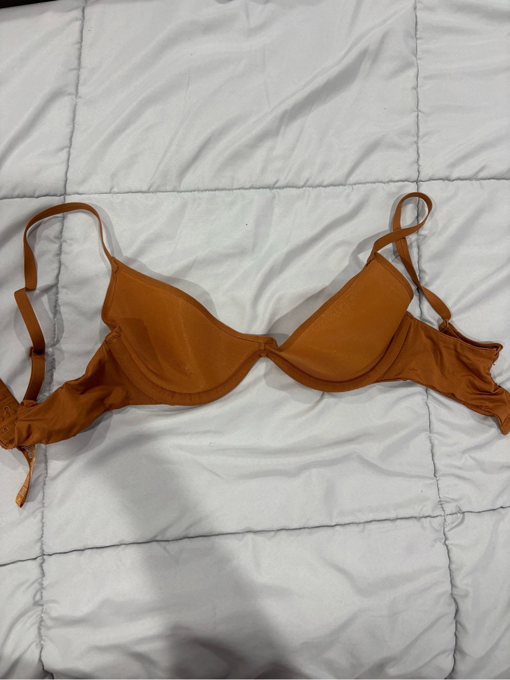 SKIMS Smooth Underwire Bra - Rust